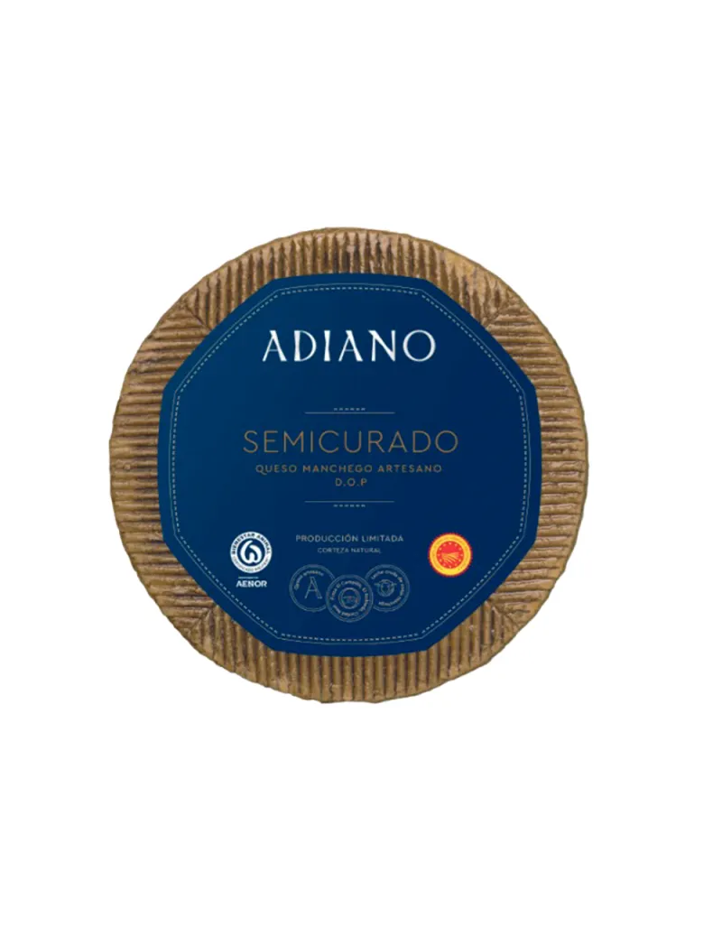 Artisan Semicured Cheese 1/8 wedge Castelus Adiano