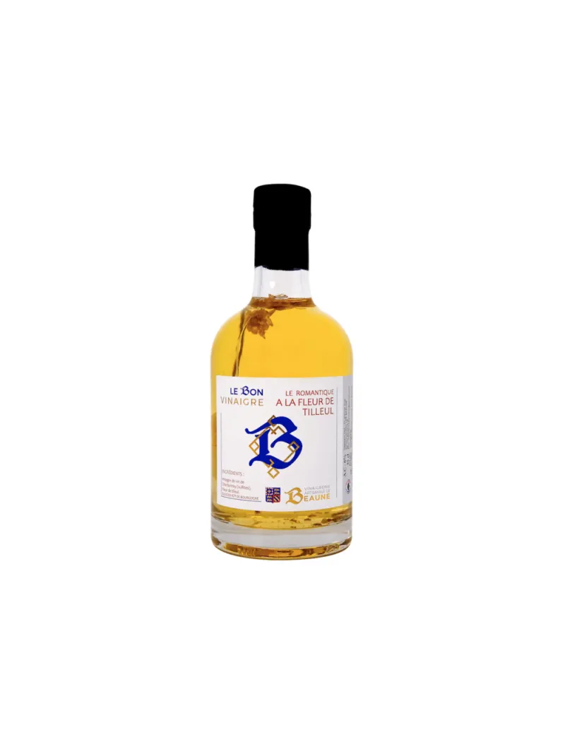 Vinegar Le Romantique à la Fleur de Tilleul 35cl Vinaigrerie Artisanale de Beaune - Le Bon Vinaigre
