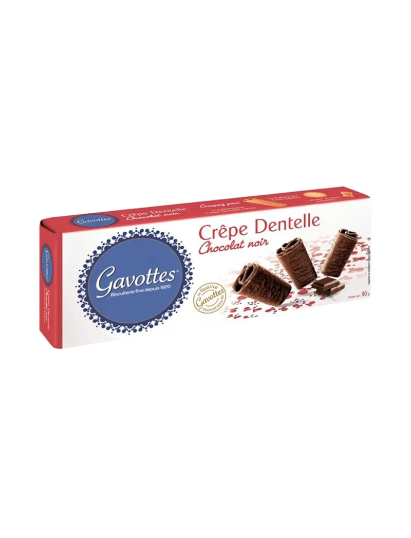 Dark Chocolate Dentelle Crepes 90g