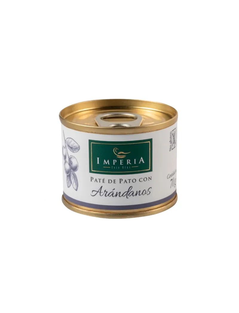Imperia Duck Pate with Blueberries 70g