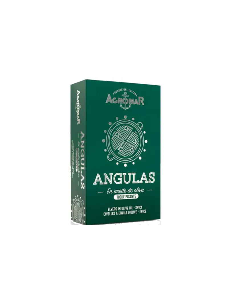 Angulas in Olive Oil with a spicy touch 115g Agromar