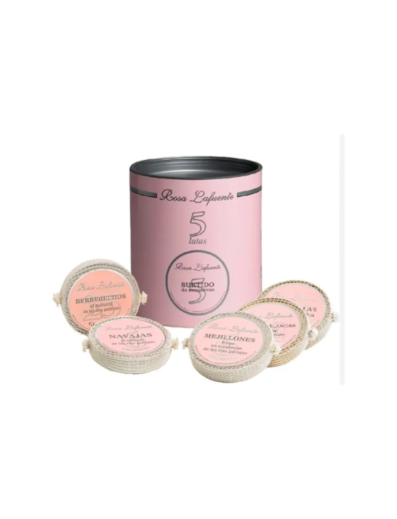 Gift Box 5 Pink Lafuente Cans