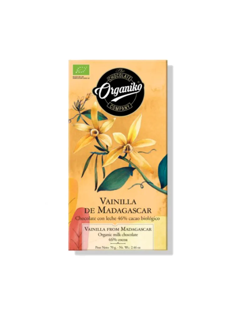 Vanilla Chocolate from Madagascar 70g Organiko