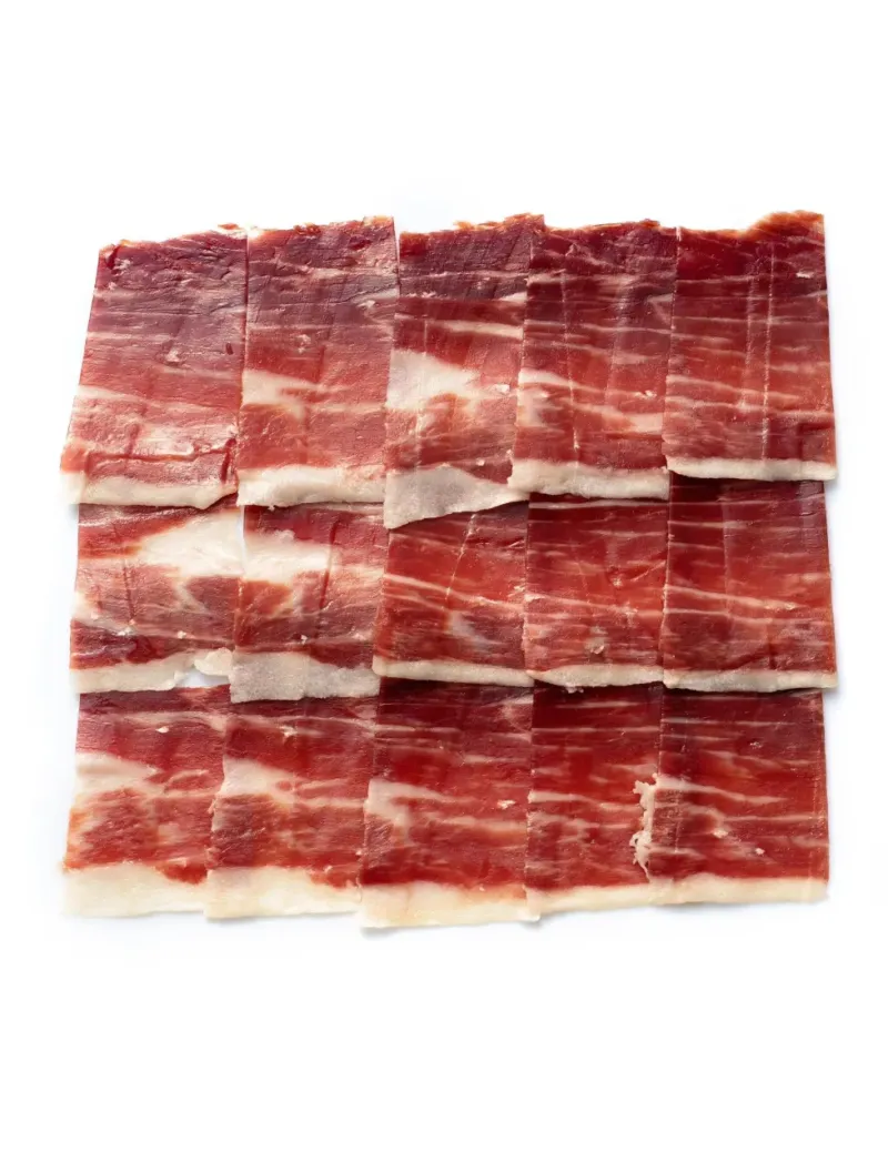 Acorn-fed Iberian Ham 100% Iberian breed Casa Ortega - 100gr Cut by Knife
