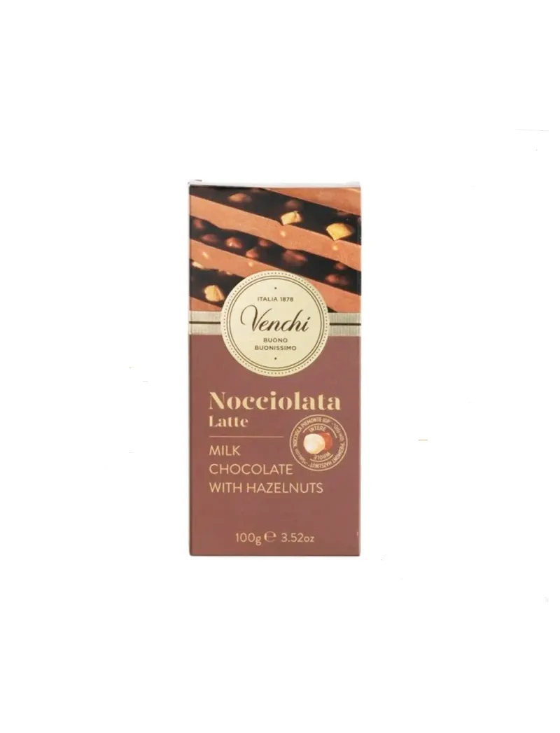 Chocolate Nocciolata milk 100g Venchi