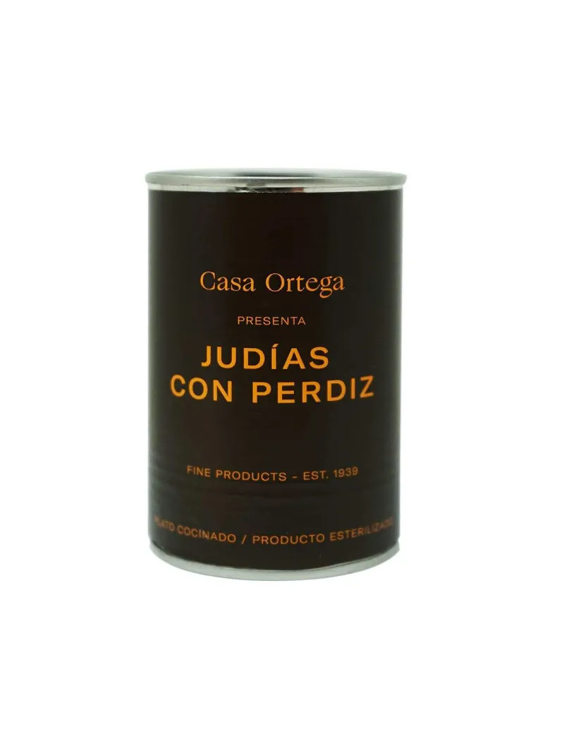 Judías con Perdiz - 415g - Casa Ortega