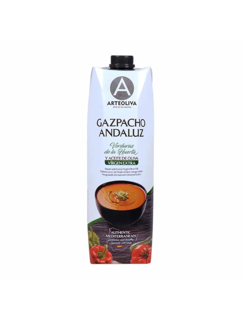 Andalusian Gazpacho 1L Arteoliva