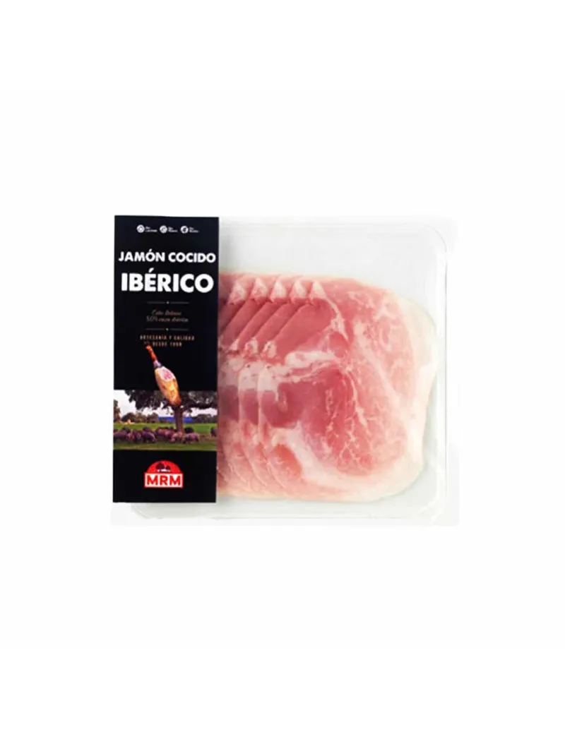 Sliced cooked Iberian ham MRM