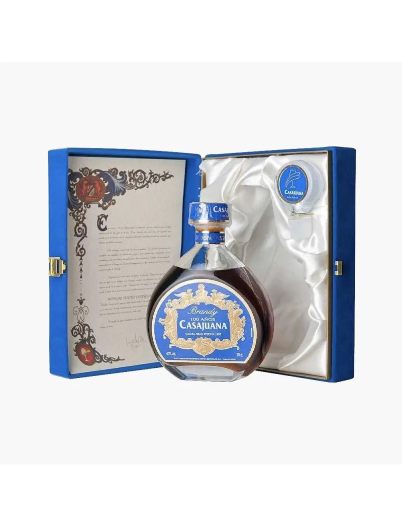 Brandy Casajuana 100 years old Limited Edition Solera Reserva 1892 70cl