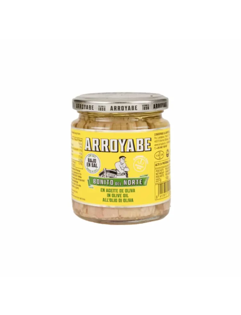 Arroyabe White Tuna in Olive Oil Low Salt 227g