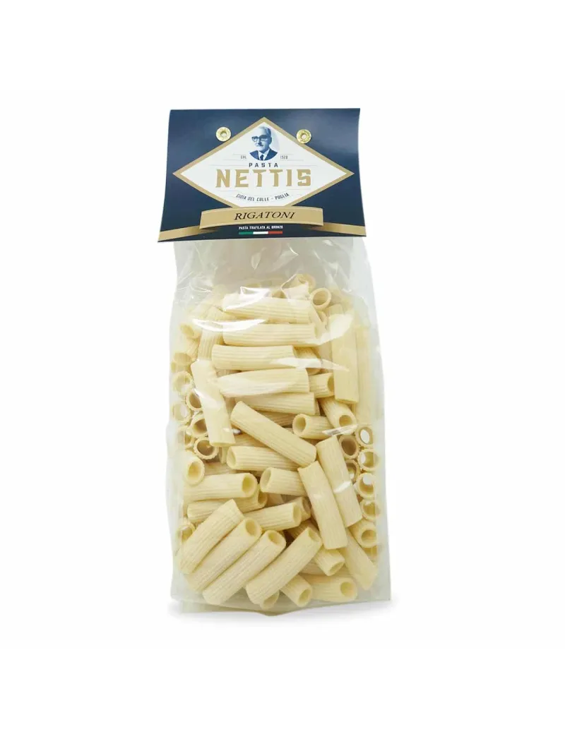Rigatoni Blanco - Pasta Nettis - 500g