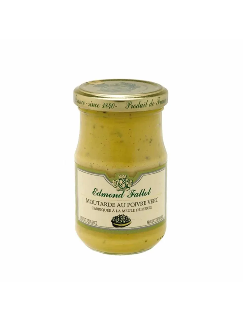 Green Pepper Mustard - Edmond Fallot - 210g
