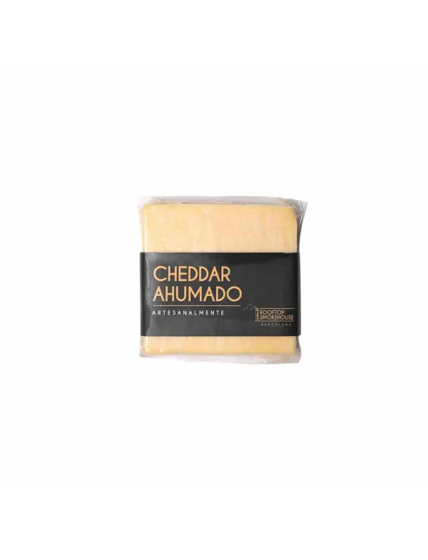 Smoked Vintage Cheddar, 200g Rooftop Smokehouse