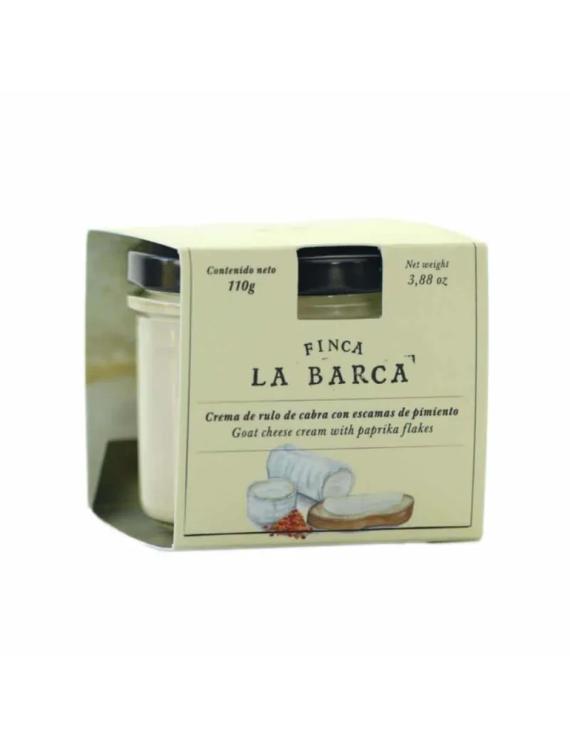 Goat curl cream with bell pepper flakes - Finca La Barca