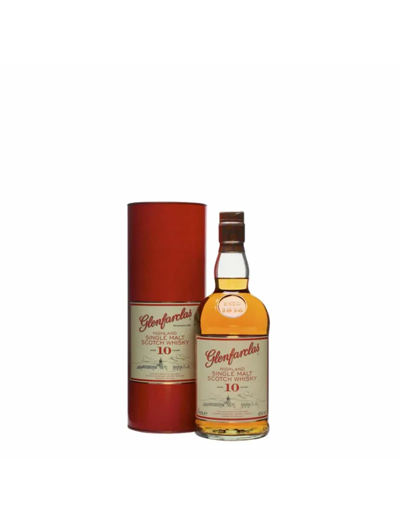 Whisky Glenfarclas 10 Year Old Single Malt Scotch Whisky 70cl
