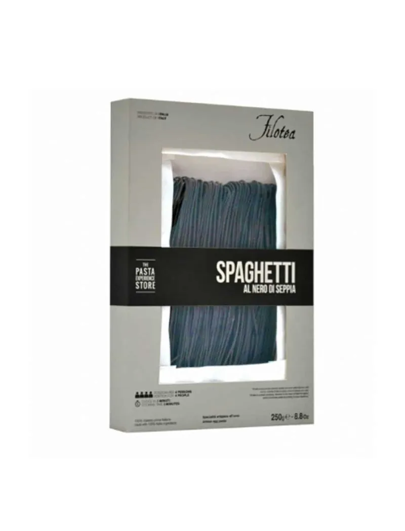 Spaguetti Negro Tinta de Sepia Filotea 250g