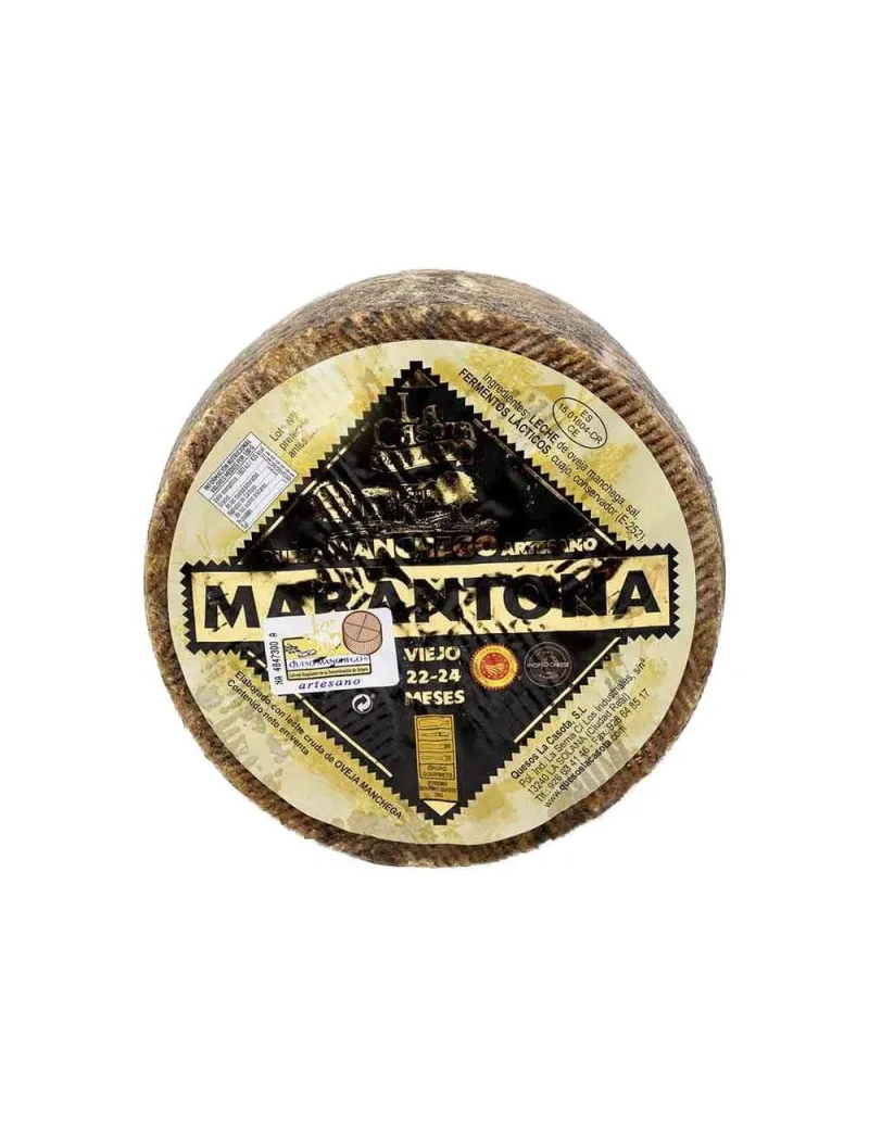 Old manchego cheese 2,7- 2,8 kg approx. Marantona