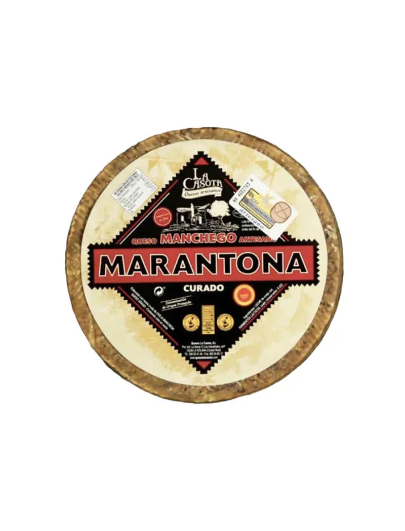 Cured manchego cheese 1 kg approx. Marantona