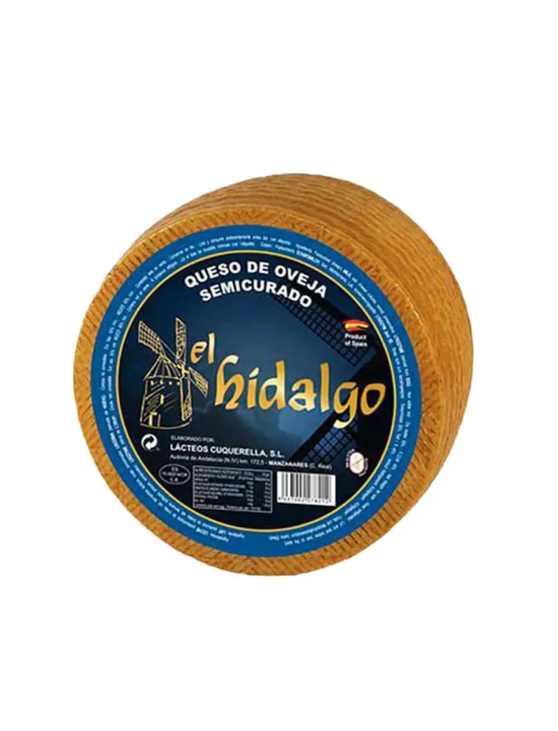 Semicured sheep cheese El Hidalgo 1Kg Aprox