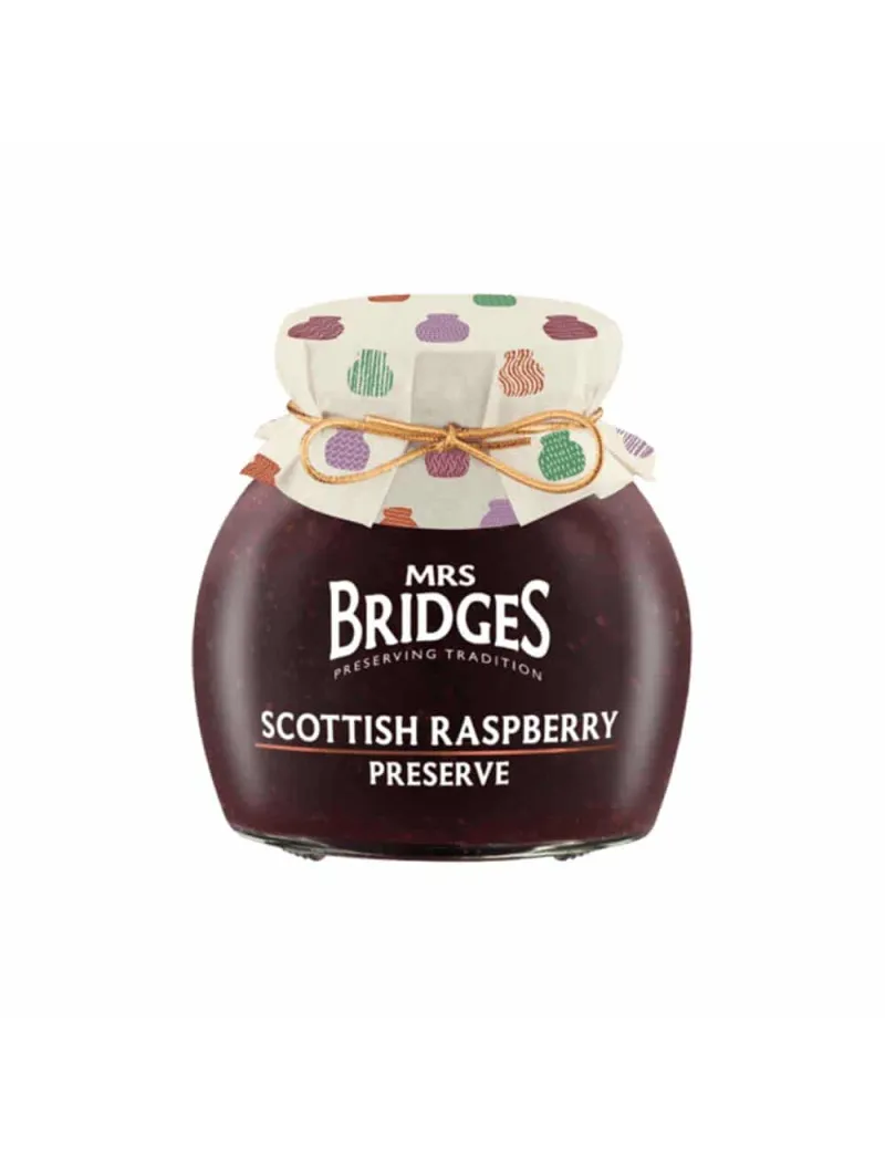 Mrs Bridge Scottish Raspberry Jam 340 g