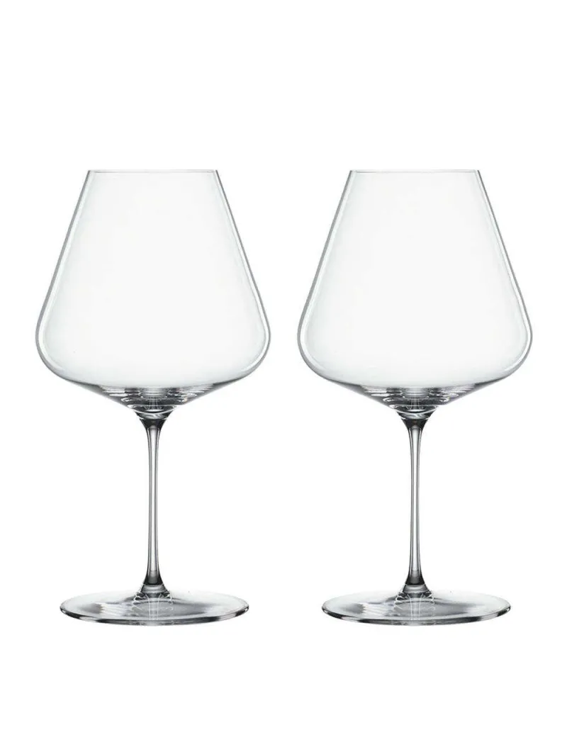 Set of 2 Spiegelau Definition Burgundy Wine Glasses