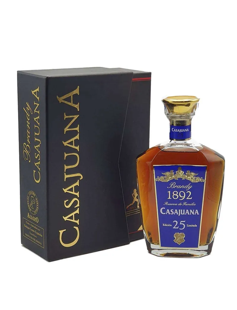 Brandy Casajuana 25 años Edicion Limitada Solera Reserva 1892 70cl