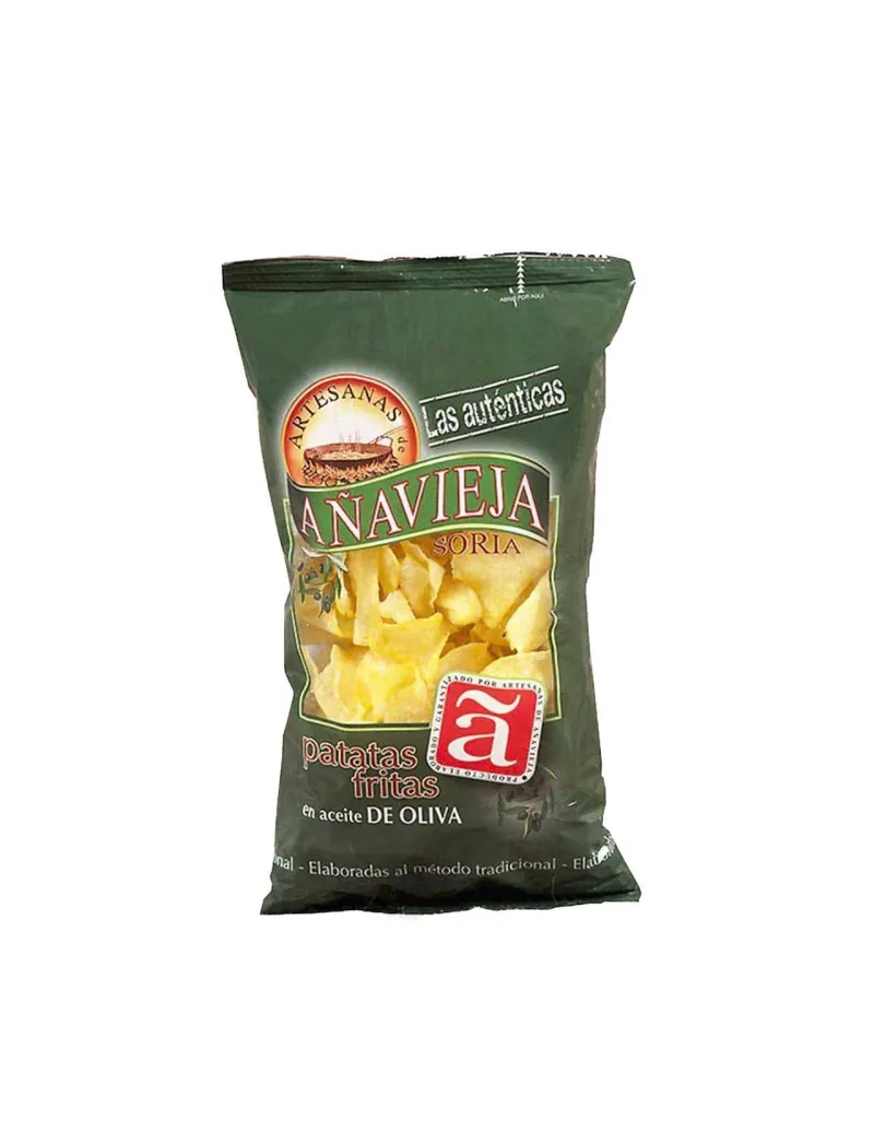Potato chips in olive oil 120 g. Añavieja