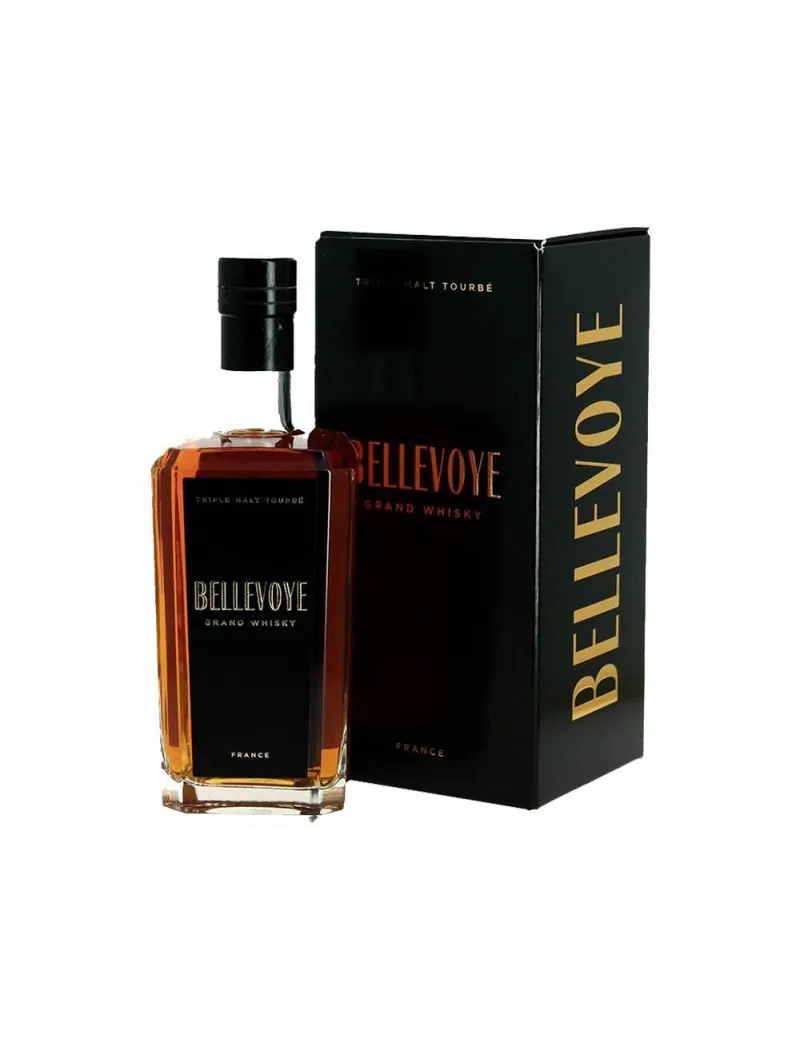 Whisky Bellevoye Noir Édition Tourbée 70cl